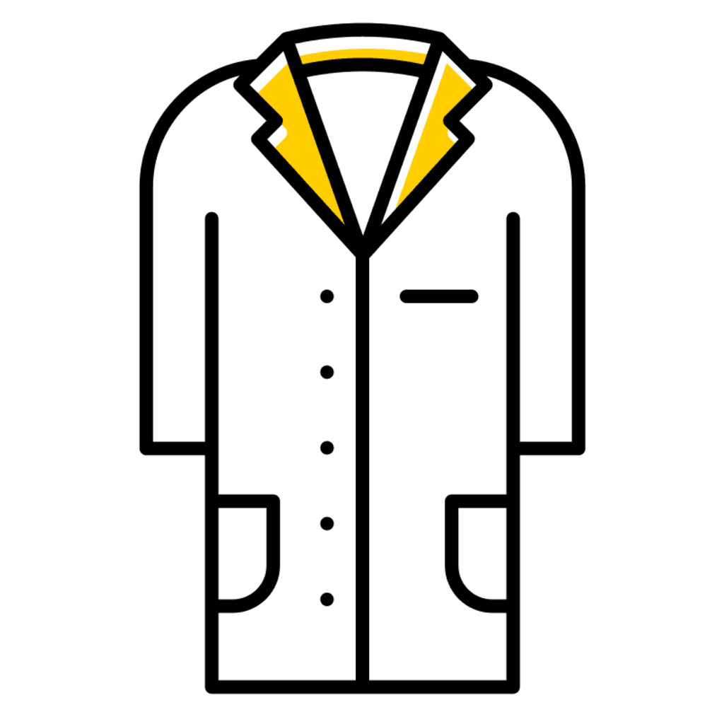 lab coat icon