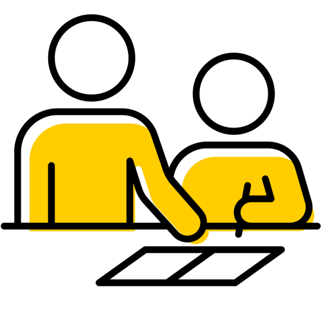 teacher student icon