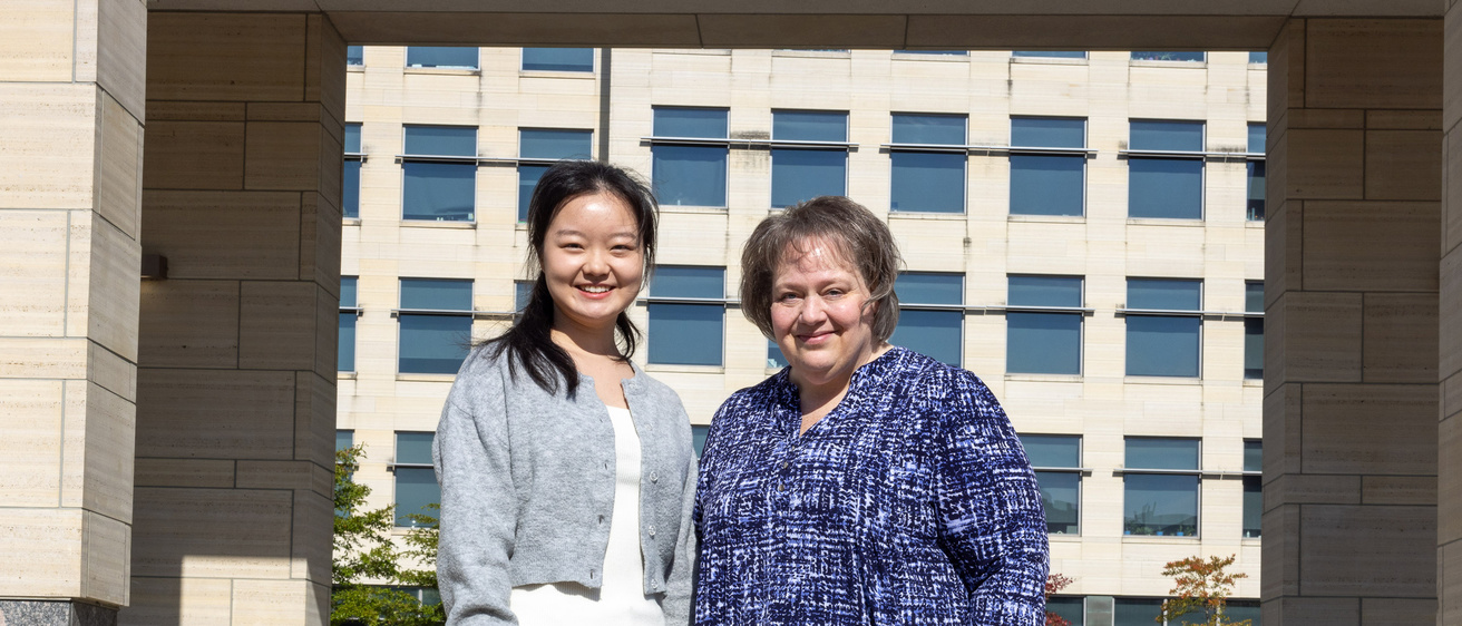 DeJong with student photo