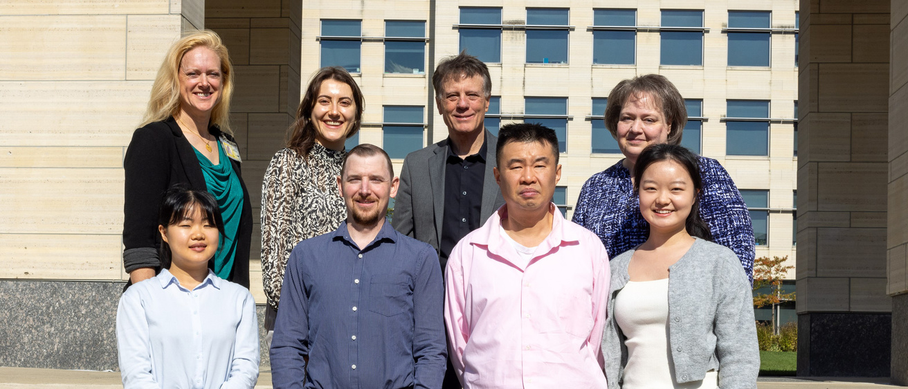 Richard Shields and research team